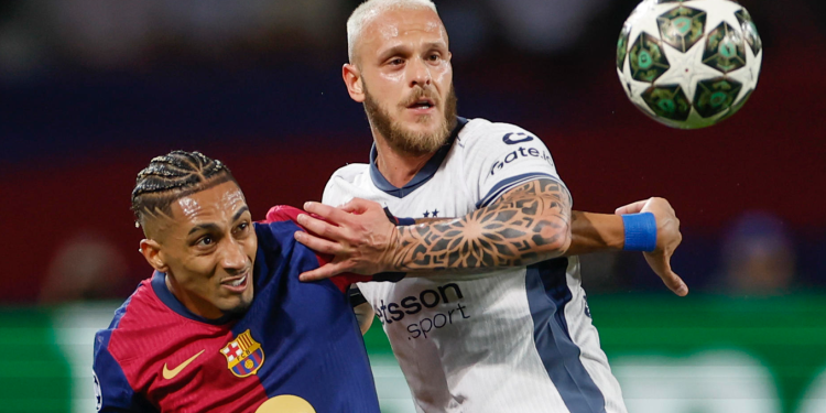 ¡Lluvia de goles en Cataluña! Barcelona e Inter igualan en la ida de las semifinales de la Champions League