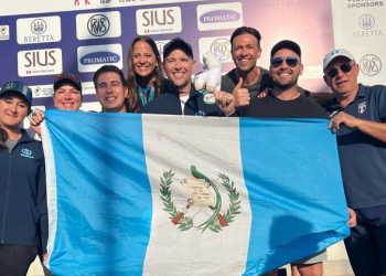 ¡En la mira del mundo! Jean Pierre Brol y Adriana Ruano entre los mejores en el ranking mundial de tiro