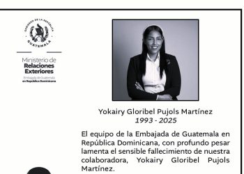 Yokairy Gloribel Pujols Martínez, colaboradora de la Embajada de Guatemala en República Dominicana, murió en el accidente de discoteca el pasado martes.