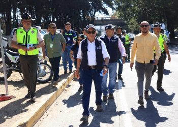 Ministro del CIV supervisa acciones para la prevención de hechos de tránsito durante la Semana Santa