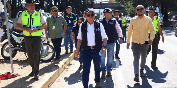 Ministro del CIV supervisa acciones para la prevención de hechos de tránsito durante la Semana Santa