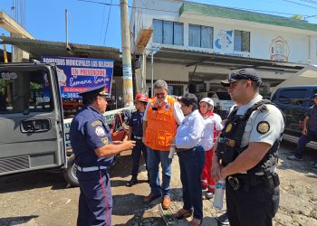 Coordinación durante Sinaprese en Las Delicias, Colomba Quetzaltenango