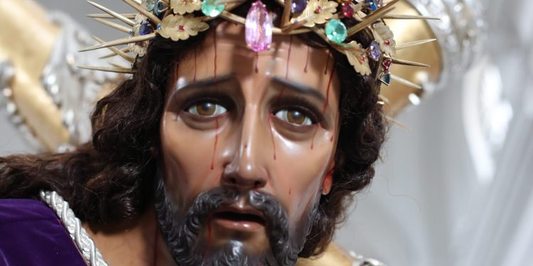 Jesús Nazareno del Consuelo, templo de La Recolección. / Foto: Colección Hermandad de La Recolección.
