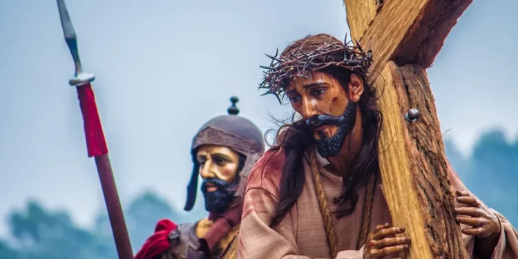Jesús Nazareno del Perdón, de San Francisco El Grande, Antigua Guatemala. / Foto: Cucurucho en Guatemala.