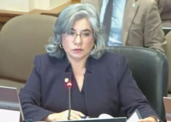 La embajadora Claudia Escobar Mejia Representante Permanente de Guatemala ante la OEA