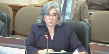 La embajadora Claudia Escobar Mejia Representante Permanente de Guatemala ante la OEA