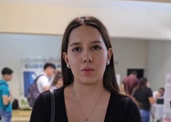 Natalia participó en una feria de epleo del Mintrab y tiene la esperanza de encontrar una oportunidad laboral.