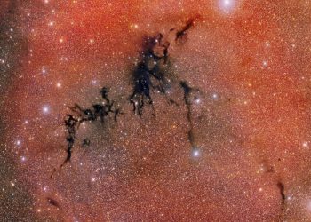 Nubes moleculares son poco vistas en el espacio sideral. / Foto: LaRepublica.es.