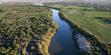 Río Bravo, frontera natural entre México y Estados Unidos. / Foto: Lifeder.