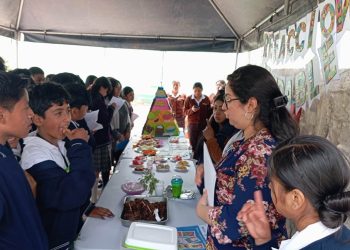 La iniciativa buscó despertar conciencia sobre cómo la producción de alimentos desde el hogar. / Foto: MAGA