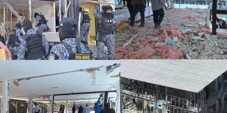 La infraestructura ilegal dentro de Pavoncito se había convertido en un símbolo del control que ciertos grupos ejercían en el penal. / Foto: SP