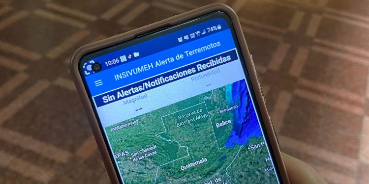Insivumeh trabaja en mejoras de la aplicación Alerta Temprana de terremotos. (Foto: AGN)
