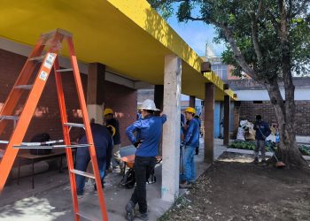 Realizan remozamiento en escuela para niños con discapacidad. (Foto: UCEE)
