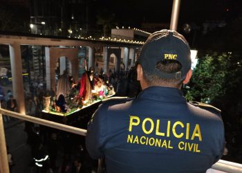 Torre de vigilancia de Tradiciones Seguras. / Foto: PNC.