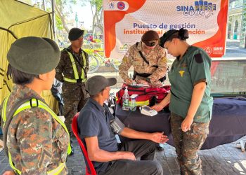 De este total, 466 ciudadanos han recibido atención médica. / Foto: Ejército