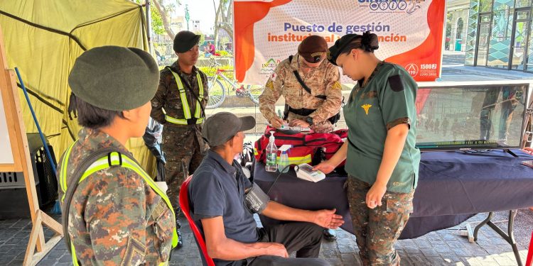 De este total, 466 ciudadanos han recibido atención médica. / Foto: Ejército