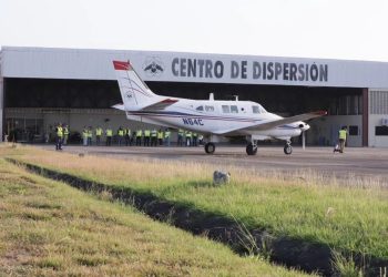Para cumplir con este objetivo, se llevaron a cabo 22 vuelos especializados durante la semana epidemiológica número 16. / Foto: MAGA.