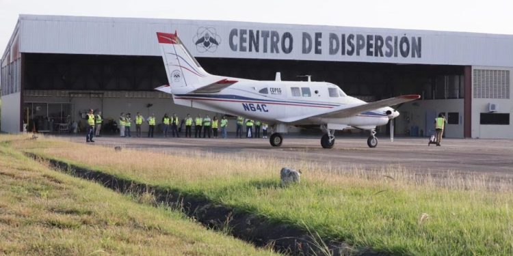 Para cumplir con este objetivo, se llevaron a cabo 22 vuelos especializados durante la semana epidemiológica número 16. / Foto: MAGA.