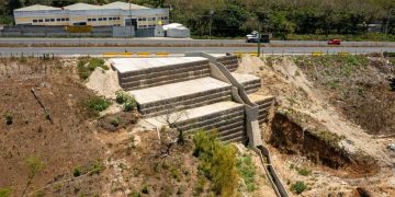 Obra en ruta a El Salvador. / Foto: CIV.