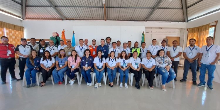 San Andrés, Petén, refuerza su capacidad de respuesta ante emergencias.