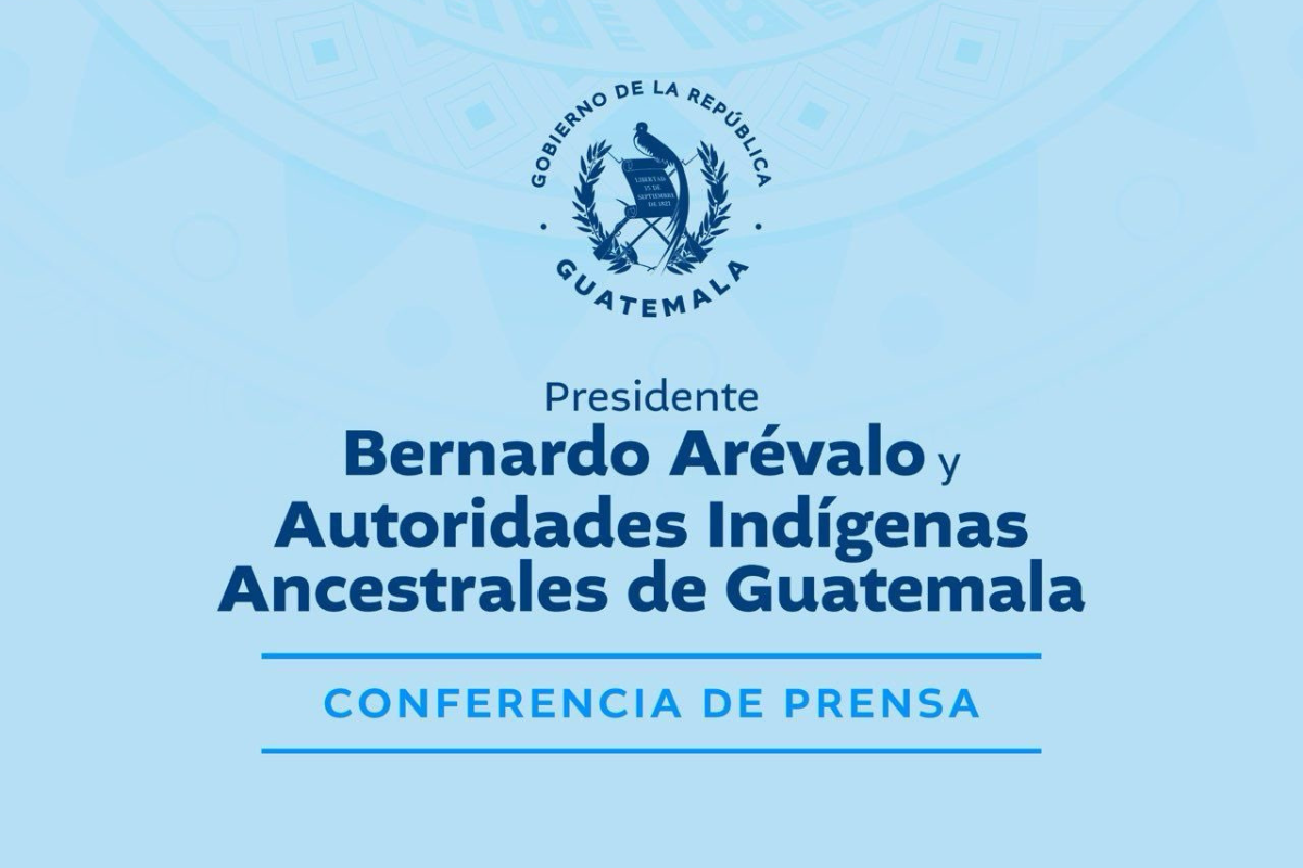 En vivo | Presidente Arévalo brinda conferencia de prensa junto ...