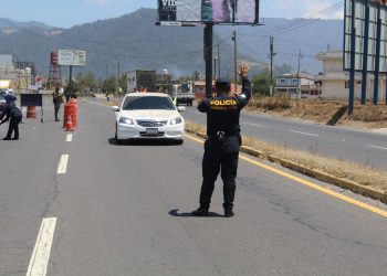 PNC da cumplimiento al plan de seguridad durante la Semana Mayor en Totonicapán