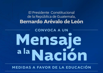 En vivo | Mensaje a la Nación del presidente Bernardo Arévalo