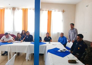 Reunión interinstitucional refuerza estrategias de seguridad en Santa Ana