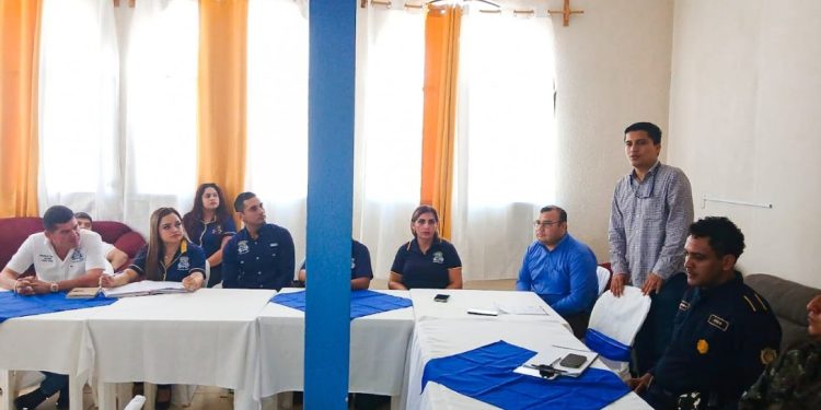 Reunión interinstitucional refuerza estrategias de seguridad en Santa Ana