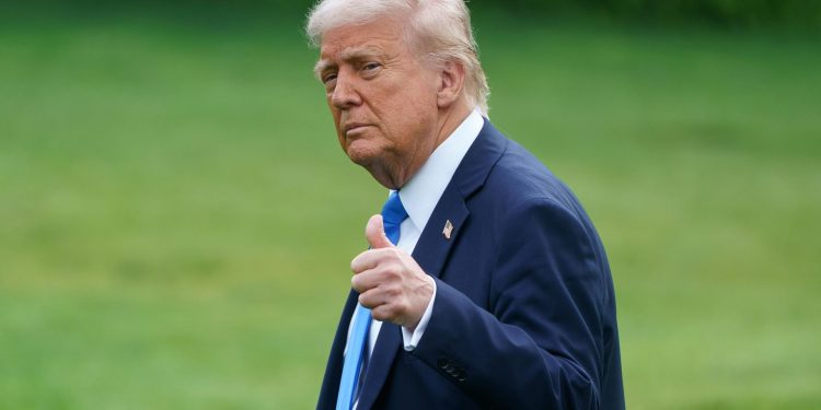 Donald Trump, presidente de Estados Unidos. / Foto: EFE.