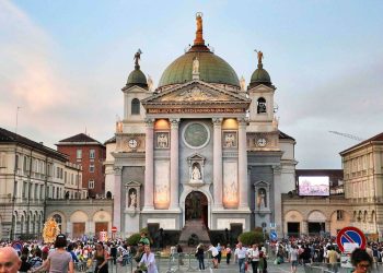 Basílica de María Auxiliadora en Turín, Italia, proyectada y construida por Don Bosco. / Foto: ISCR Don Bosco.