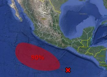 Suben las probabilidades de que que se forme el primer ciclón en el pacífico.