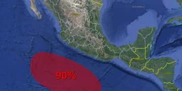 Suben las probabilidades de que que se forme el primer ciclón en el pacífico.