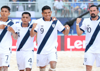 Japón frena a Guatemala en su debut en el Mundial de Futbol Playa de Seychelles 2025