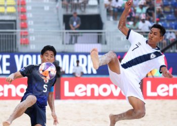 Japón frena a Guatemala en su debut en el Mundial de Futbol Playa de Seychelles 2025