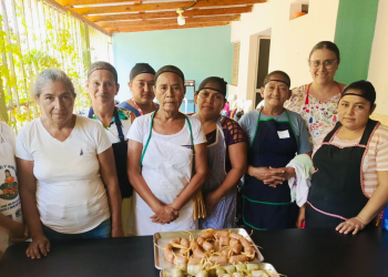 El programa brinda formación técnica, insumos iniciales y seguimiento para garantizar que las beneficiarias puedan emprender. / Foto: Mides.