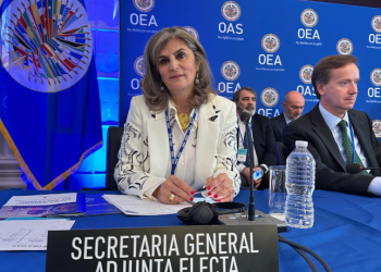 Laura Gil, fue electa como la nueva secretaria general adjunta de la OEA. (Foto: OEA)