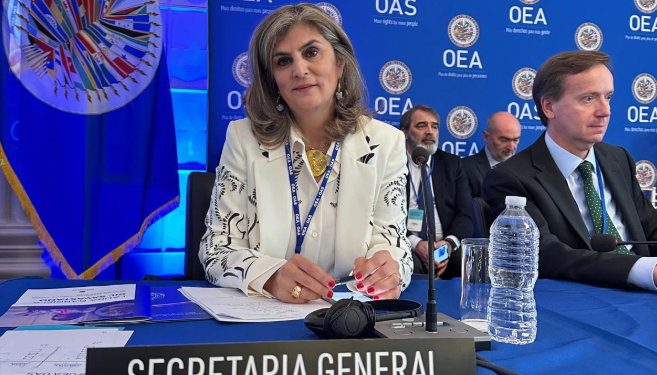 Laura Gil, fue electa como la nueva secretaria general adjunta de la OEA. (Foto: OEA)