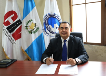 Mynor González, director general de Transportes. / Foto: CIV.