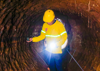 Trabajos en el kilómetro 17.5 avanzan a su final./Foto: CIV.