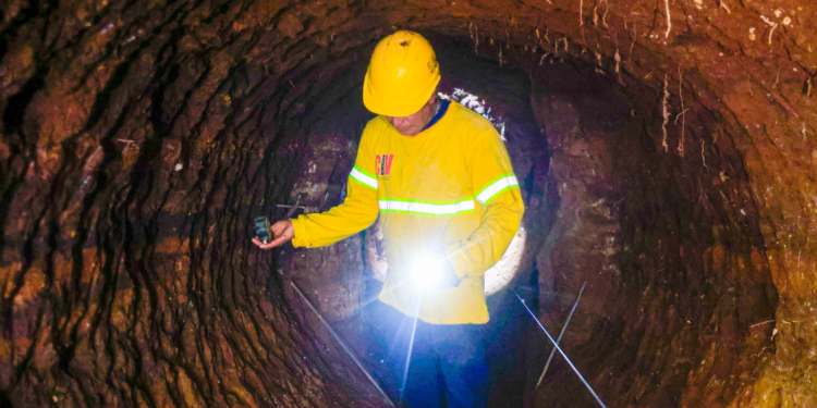 Trabajos en el kilómetro 17.5 avanzan a su final./Foto: CIV.