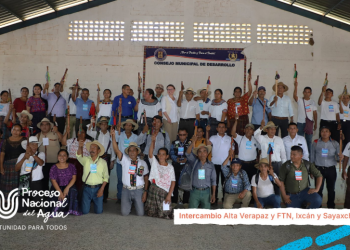 Marn estableció diálogo con comunidades de Alta Verapaz para la creación de la iniciativa de Ley de Aguas. (Foto: Marn)