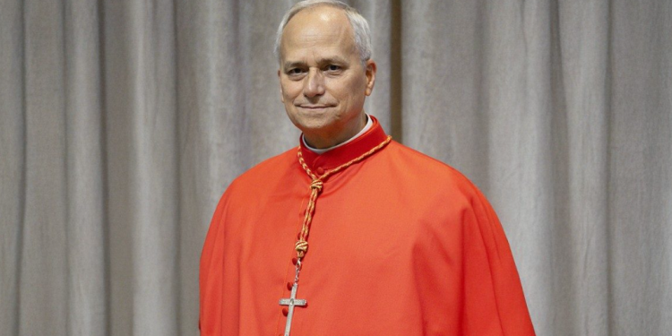 La vicepresidenta Karin Herrera felicita al nuevo Papa León XIV. ( Foto: Vatican News)