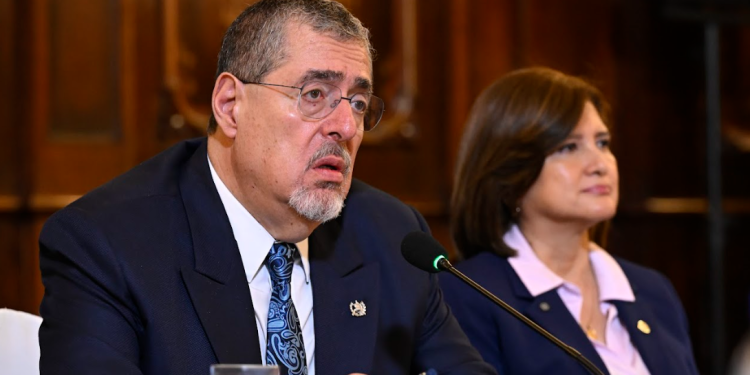 Presidente Bernardo Arévalo hizo el llamado en Conadur en ejecutar y priorizar comunidades más necesitadas. (Foto: Álvaro Interiano)