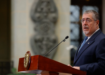 Presidente Arévalo firmará acuerdo para la ampliación de puertos como una alianza con Estados Unidos./Foto: Byron de la Cruz.