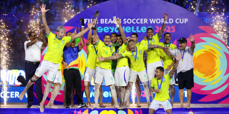 Brasil es heptacampeón del mundo y sigue mandando en la arena