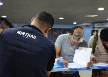 Mintrab desplegará una Unidad de Atención a Personas Migrantes Retornadas en feria de empleo./Foto: Mintrab.