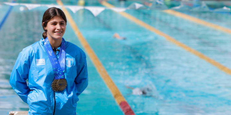 Guatemala surca las aguas colombianas y brilla en los PanAm Aquatics 2025