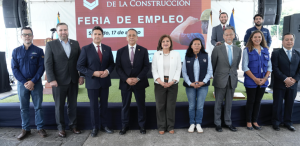 Feria de Empleo de la Construcción reúne a actores clave en el empleo y la migración./Foto: Gilber García.