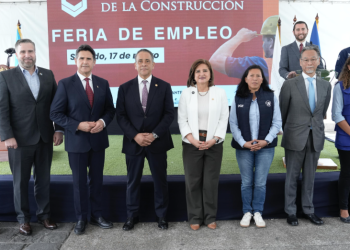 Feria de Empleo de la Construcción reúne a actores clave en el empleo y la migración./Foto: Gilber García.